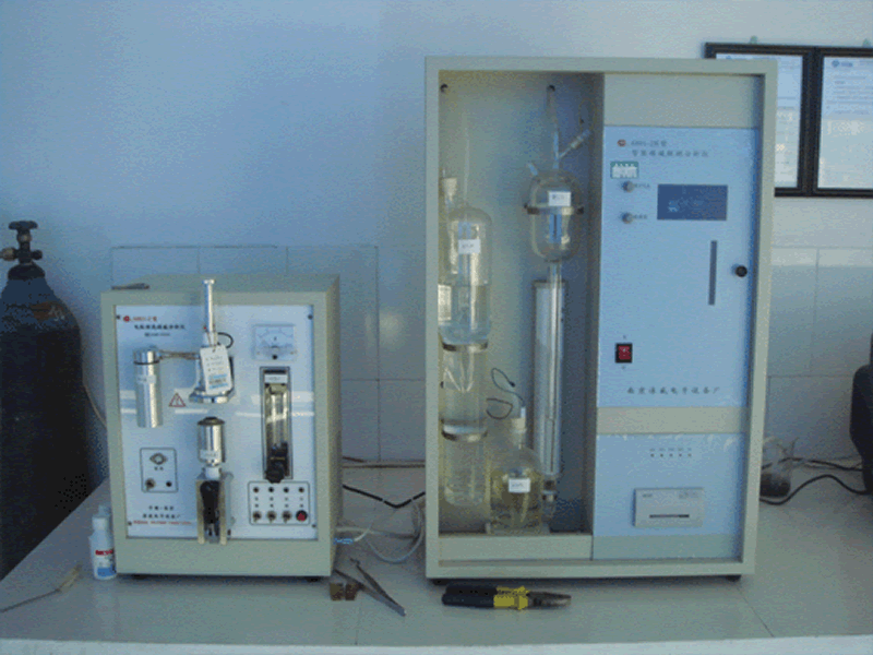 Carbon and Sulfur analyzer
